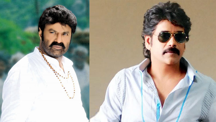 akkineni nagarjuna,nandamuri balakrishna,tsr,tsr tv9 awards in vizag  ఈ ఇద్దరు స్టార్స్ ఈ సారైనా కలుస్తారా..?